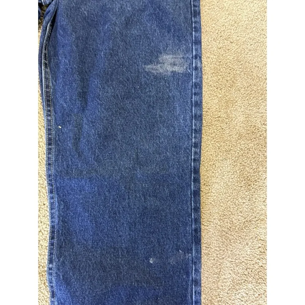 Wrangler Jeans Mens 35x30 Denim Straight Leg 96501MR